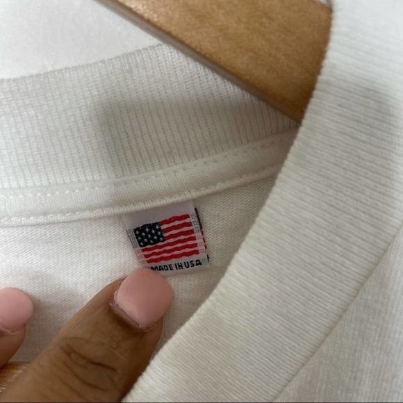 Madewell Men’s Made in USA Boxy Tee in white XXL - Picture 12 of 14